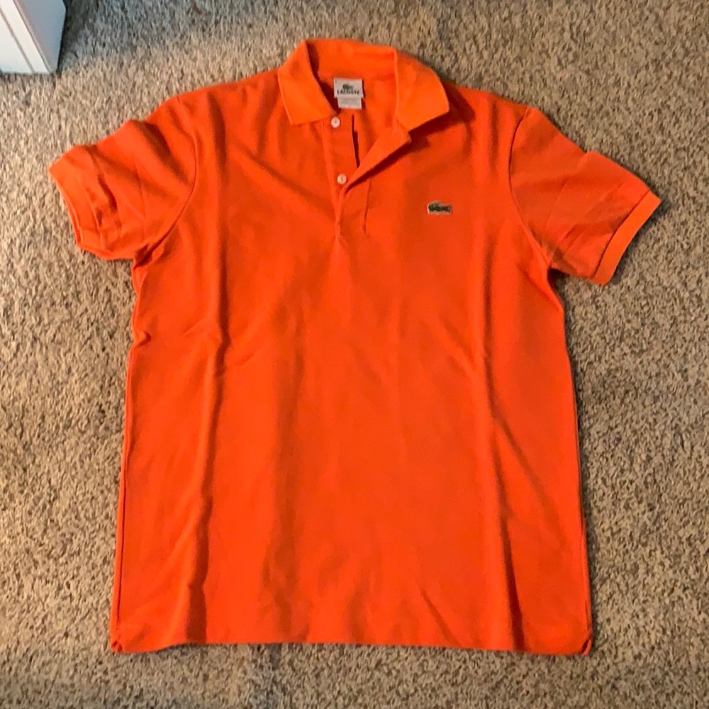 Barely worn, well kept, Men’s Lacoste polo